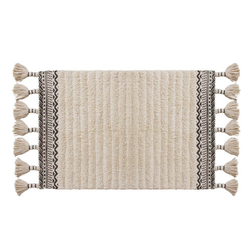 Lucky Brand Demian Fringe Cotton Bath Rugs & Reviews Wayfair